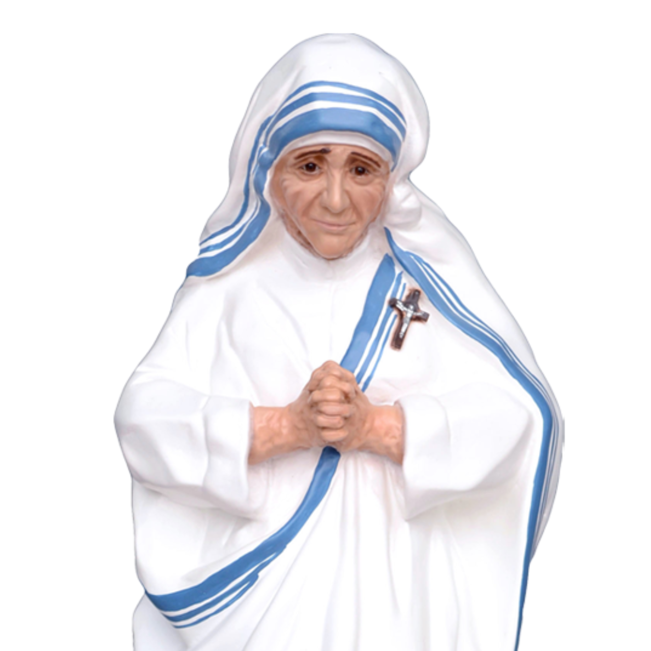 Statua Santa Madre Teresa di Calcutta 60 cm in Resina