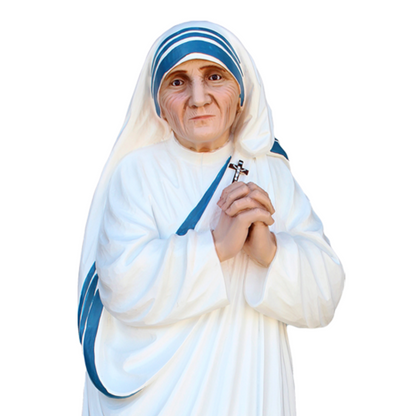 Statua Santa Madre Teresa di Calcutta 80 cm in Resina