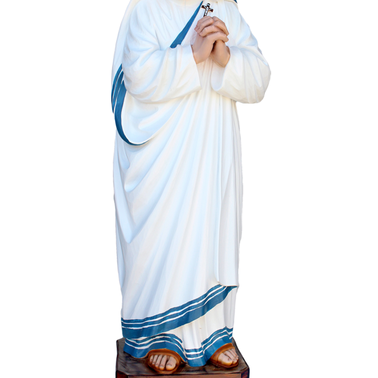 Statua Santa Madre Teresa di Calcutta 80 cm in Resina