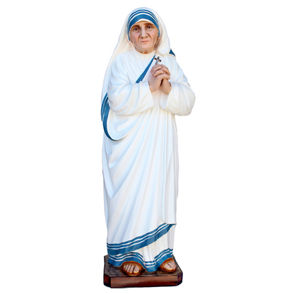 Statua Santa Madre Teresa di Calcutta 80 cm in Resina