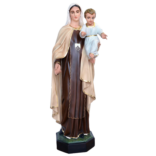 Statua Madonna del Carmine 100 cm in Resina