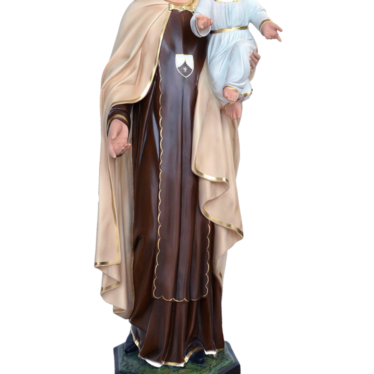 Statua Madonna del Carmine 100 cm in Resina