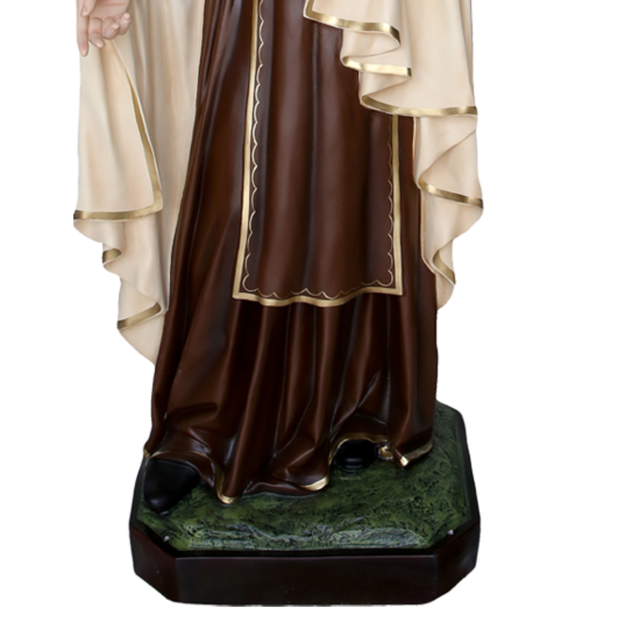 Statua Madonna del Carmine 160 cm in Vetroresina