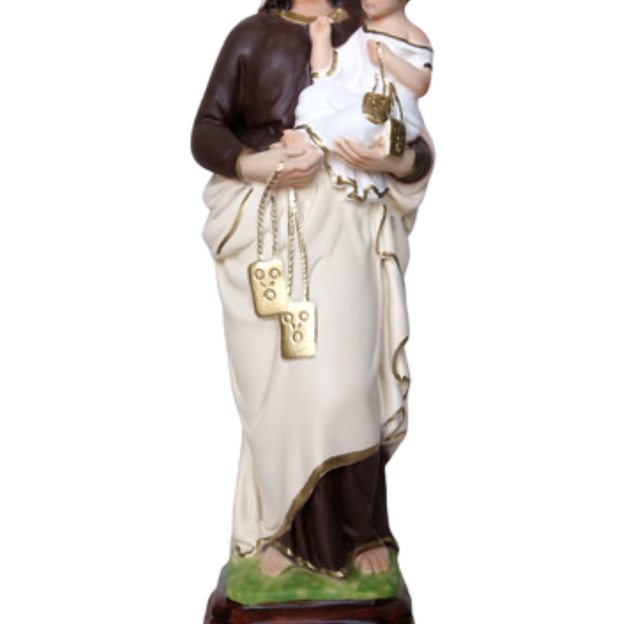 Statua Madonna del Carmine 35 cm in Resina Piena