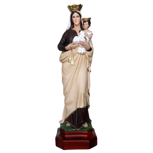 Statua Madonna del Carmine 80 cm in Resina