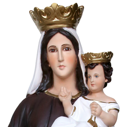 Statua Madonna del Carmine 80 cm in Resina