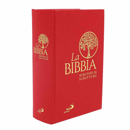 La Bibbia Scrutate le Scritture Edizione Telata Rossa