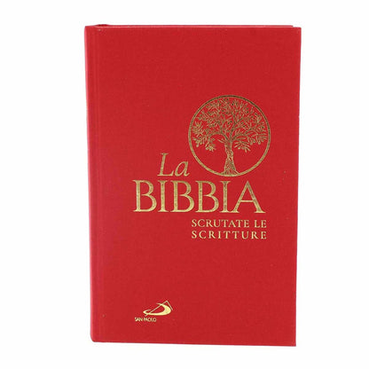 La Bibbia Scrutate le Scritture Edizione Telata Rossa
