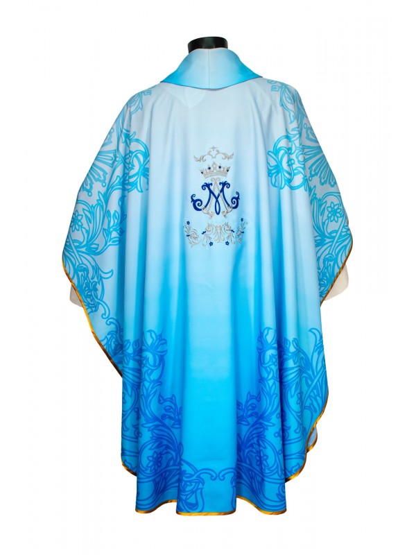 Casula Mariana Ricamata in Tessuto di Poliestere