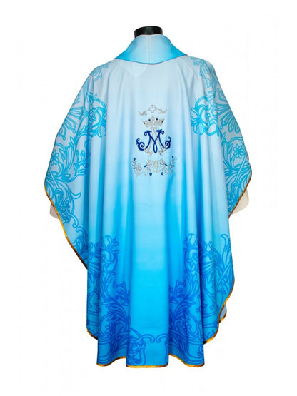 Casula Mariana Ricamata in Tessuto di Poliestere