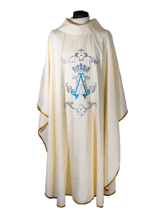 Casula Mariana in Poliestere Damascato