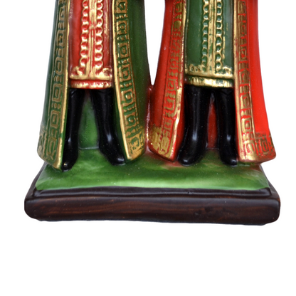 Statue Santi San Cosma e Damiano 25 in Resina Piena