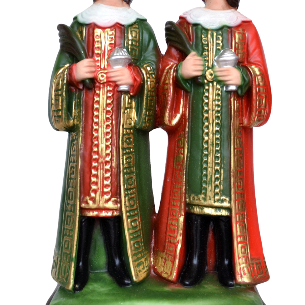 Statue Santi San Cosma e Damiano 25 in Resina Piena
