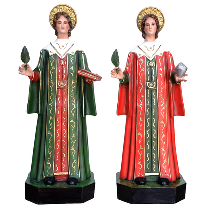 Statue Santi San Cosma e Damiano 80 in Vetroresina