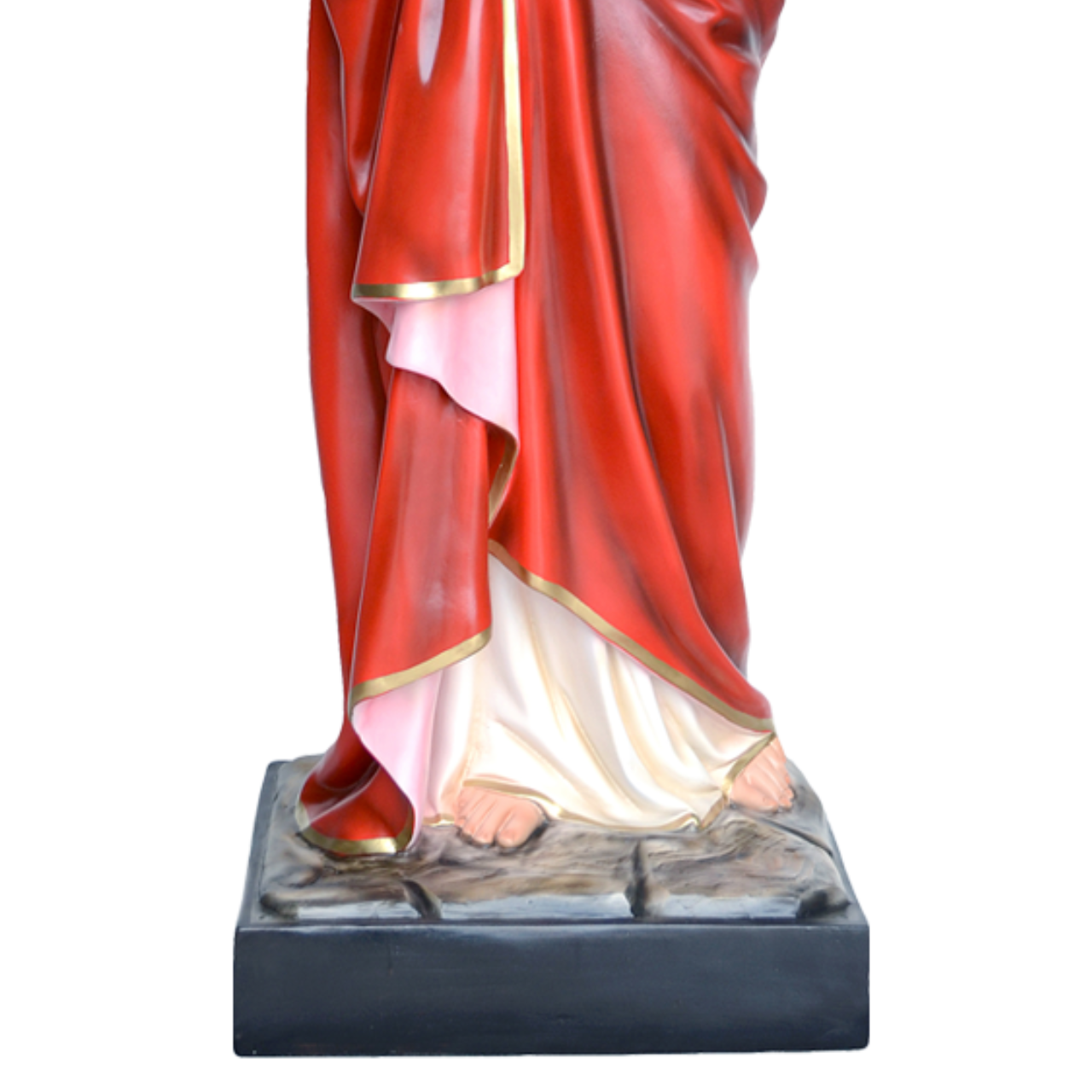 Statua Gesù Cristo Re 160 cm in Vetroresina