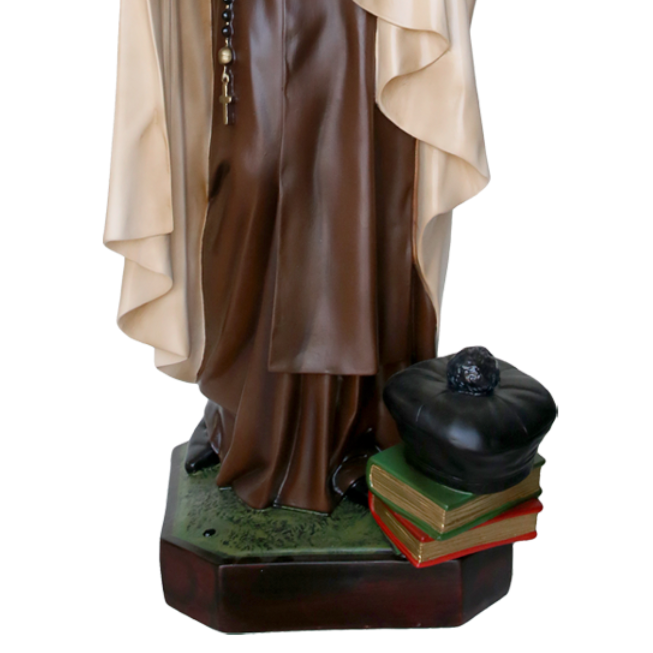 Statua Santa Teresa D'Avila 100 cm in Vetroresina