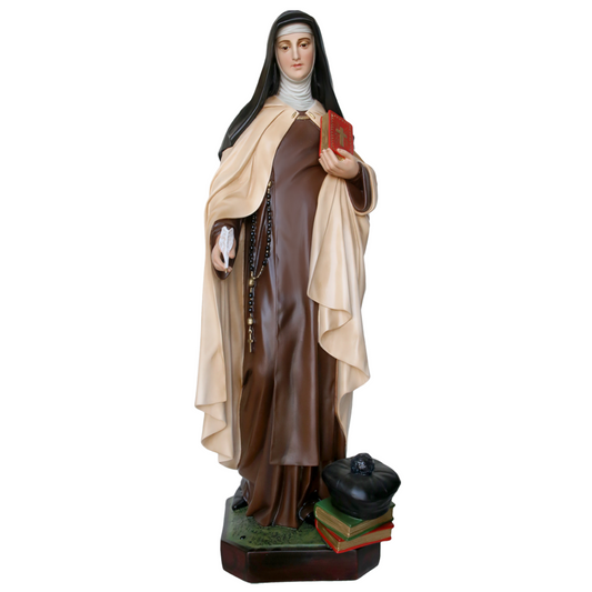 Statua Santa Teresa D'Avila 100 cm in Resina