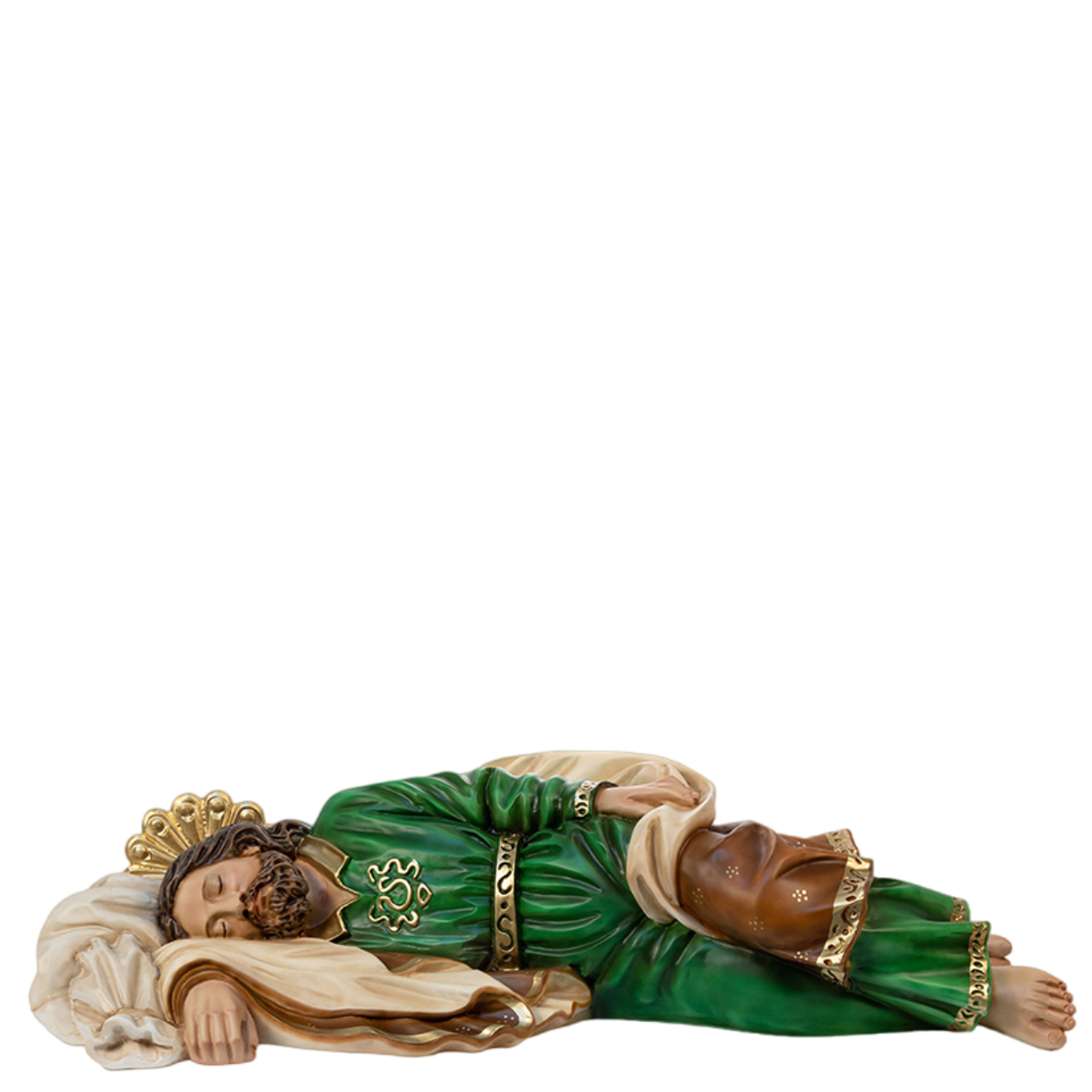 Statua San Giuseppe Dormiente 135 cm in Vetroresina