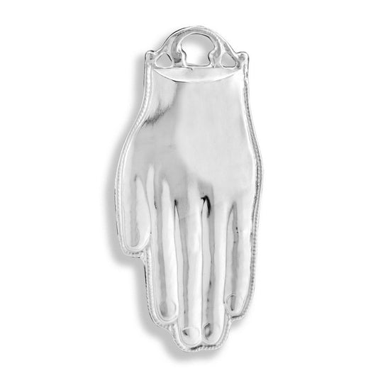 Ex Voto in Metallo per Grazia Ricevuta Mano 12 Centimetri
