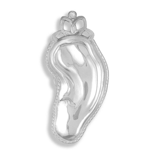 Ex Voto in Metallo per Grazia Ricevuta Orecchio 11,5 × 5,5 Centimetri
