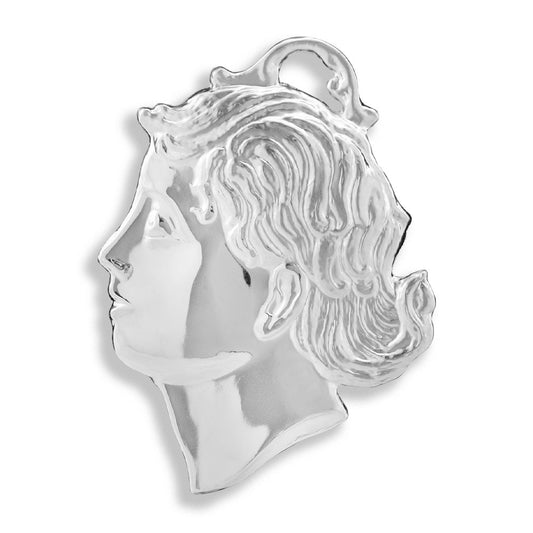 Ex Voto in Metallo per Grazia Ricevuta Testa Bambino 12 Centimetri