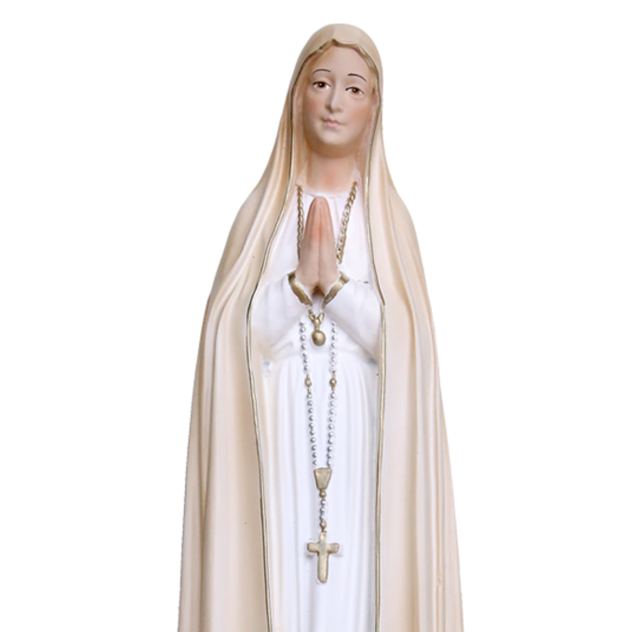 Statua Madonna Fatima 35 cm in Resina Piena