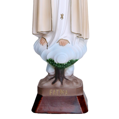 Statua Madonna Fatima 35 cm in Resina Piena