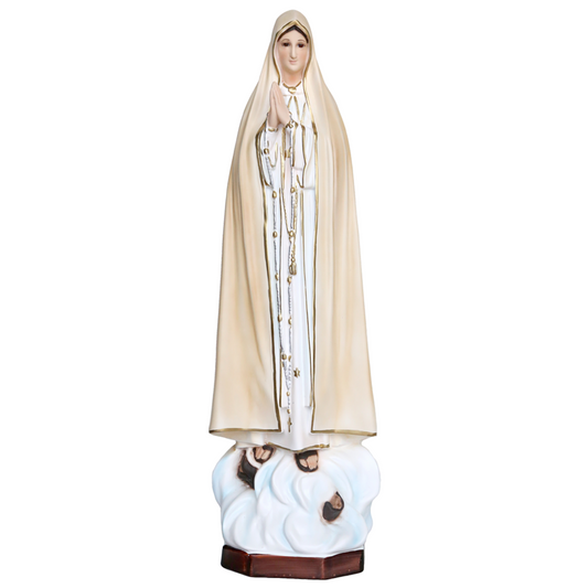 Statua Madonna Fatima 60 cm in Resina