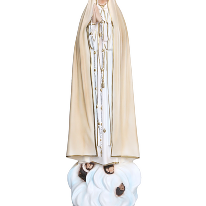 Statua Madonna Fatima 60 cm in Resina