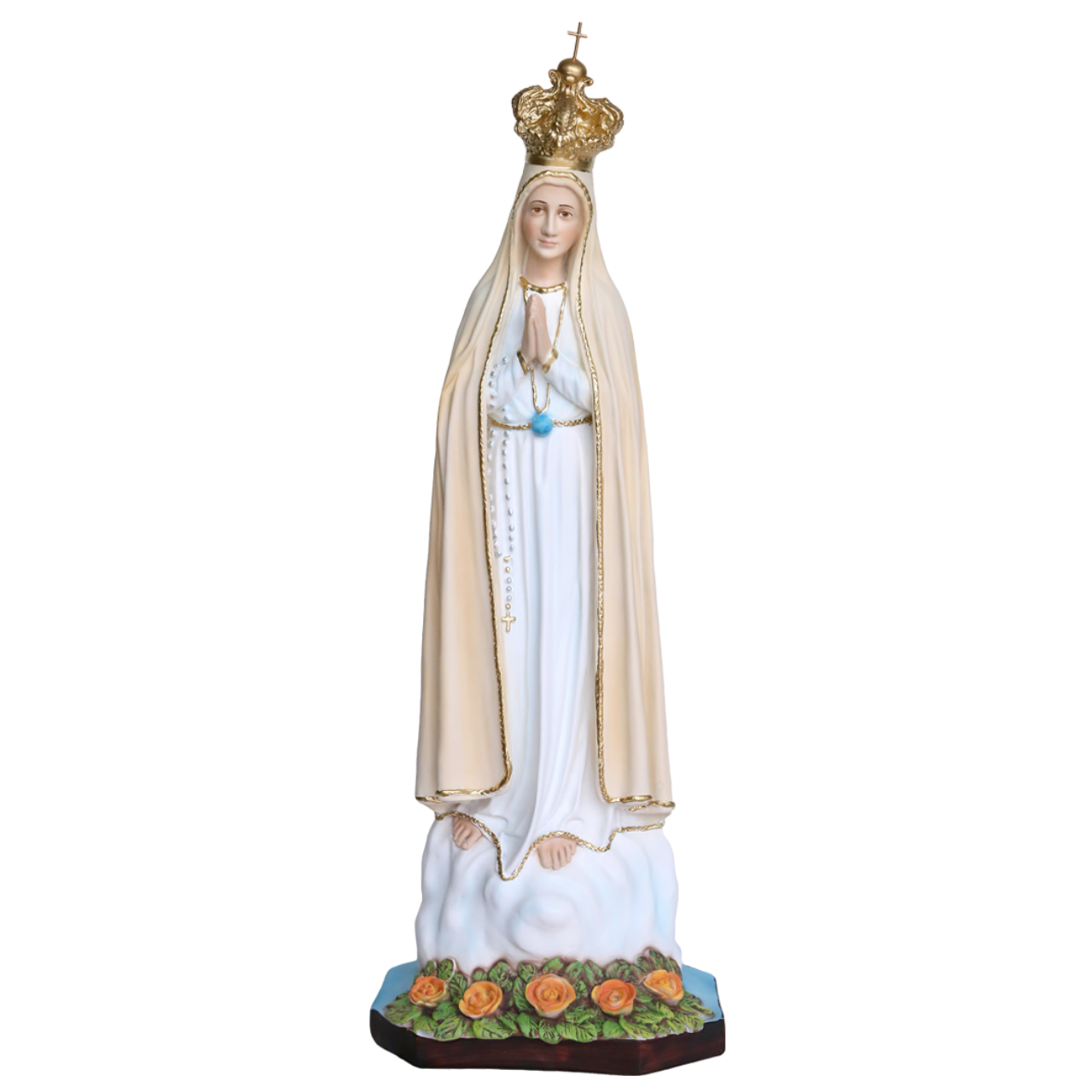 Statua Madonna Fatima 65 cm in Resina