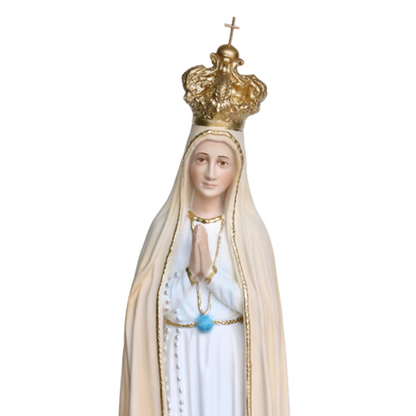 Statua Madonna Fatima 65 cm in Resina