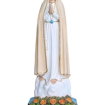 Statua Madonna Fatima 65 cm in Resina
