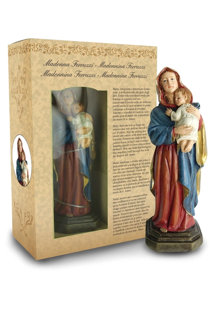 Statuetta in Confezione Regalo Madonna Ferruzzi 12 Centimetri