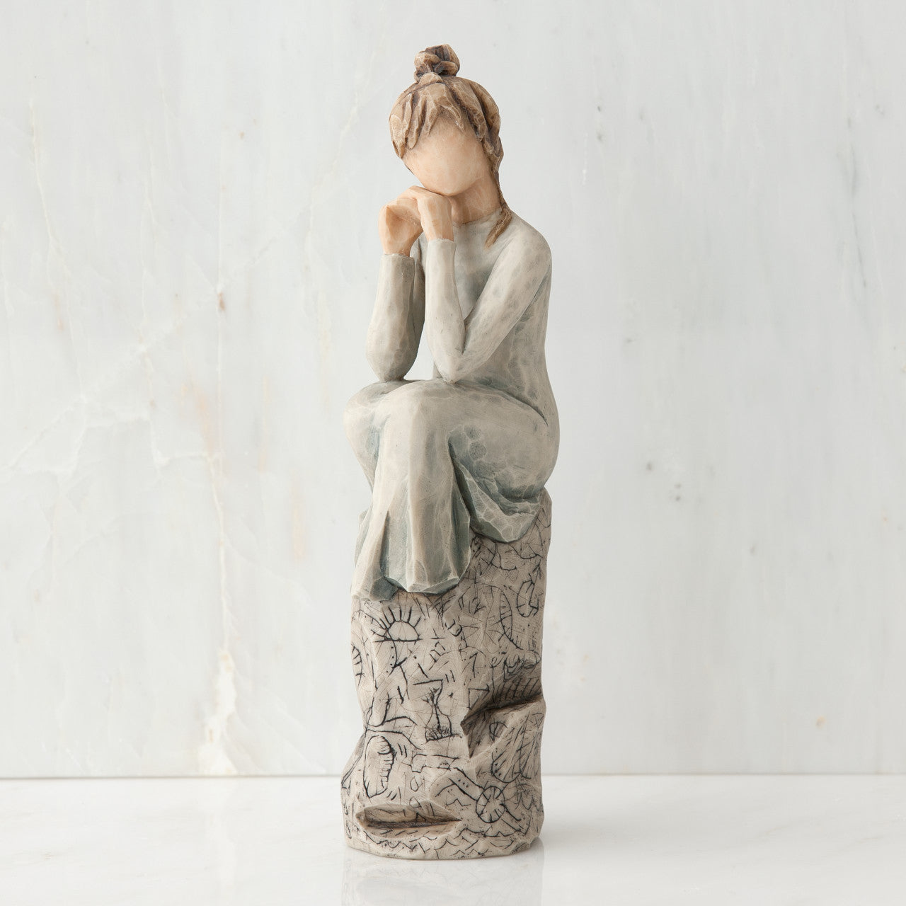 Statuetta Willow Tree 27537 Pazienza 18 Centimetri