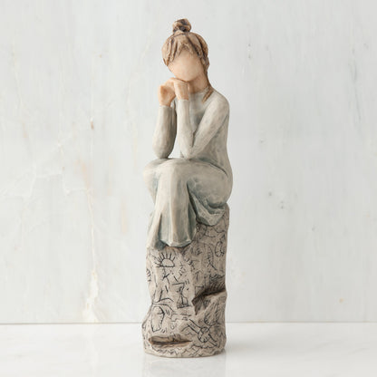 Statuetta Willow Tree 27537 Pazienza 18 Centimetri