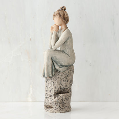 Statuetta Willow Tree 27537 Pazienza 18 Centimetri