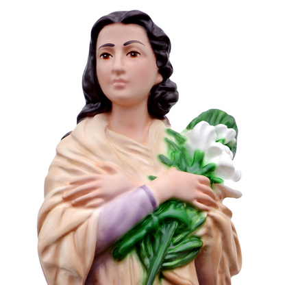 Statua Santa Maria Goretti 30 cm in Resina Piena