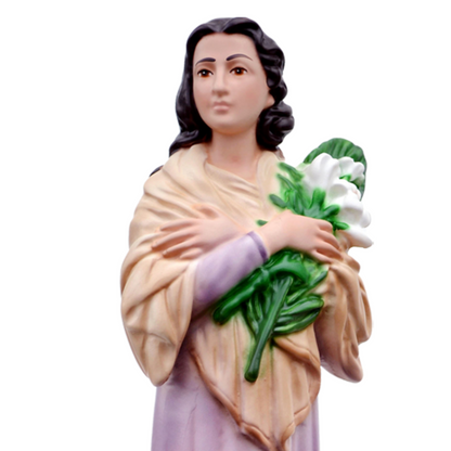 Statua Santa Maria Goretti 30 cm in Resina Piena