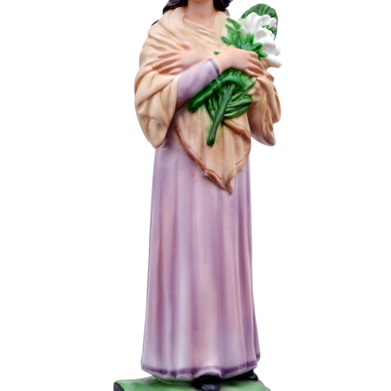 Statua Santa Maria Goretti 30 cm in Resina Piena