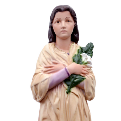 Statua Santa Maria Goretti 40 cm in Resina