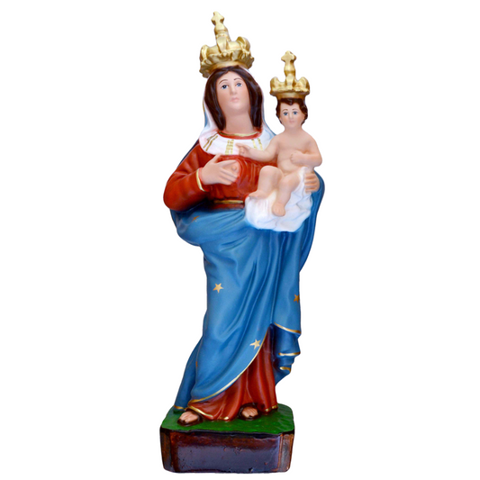 Statua Madonna delle Grazie 35 cm in Resina Piena