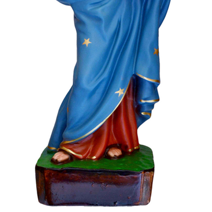 Statua Madonna delle Grazie 35 cm in Resina Piena