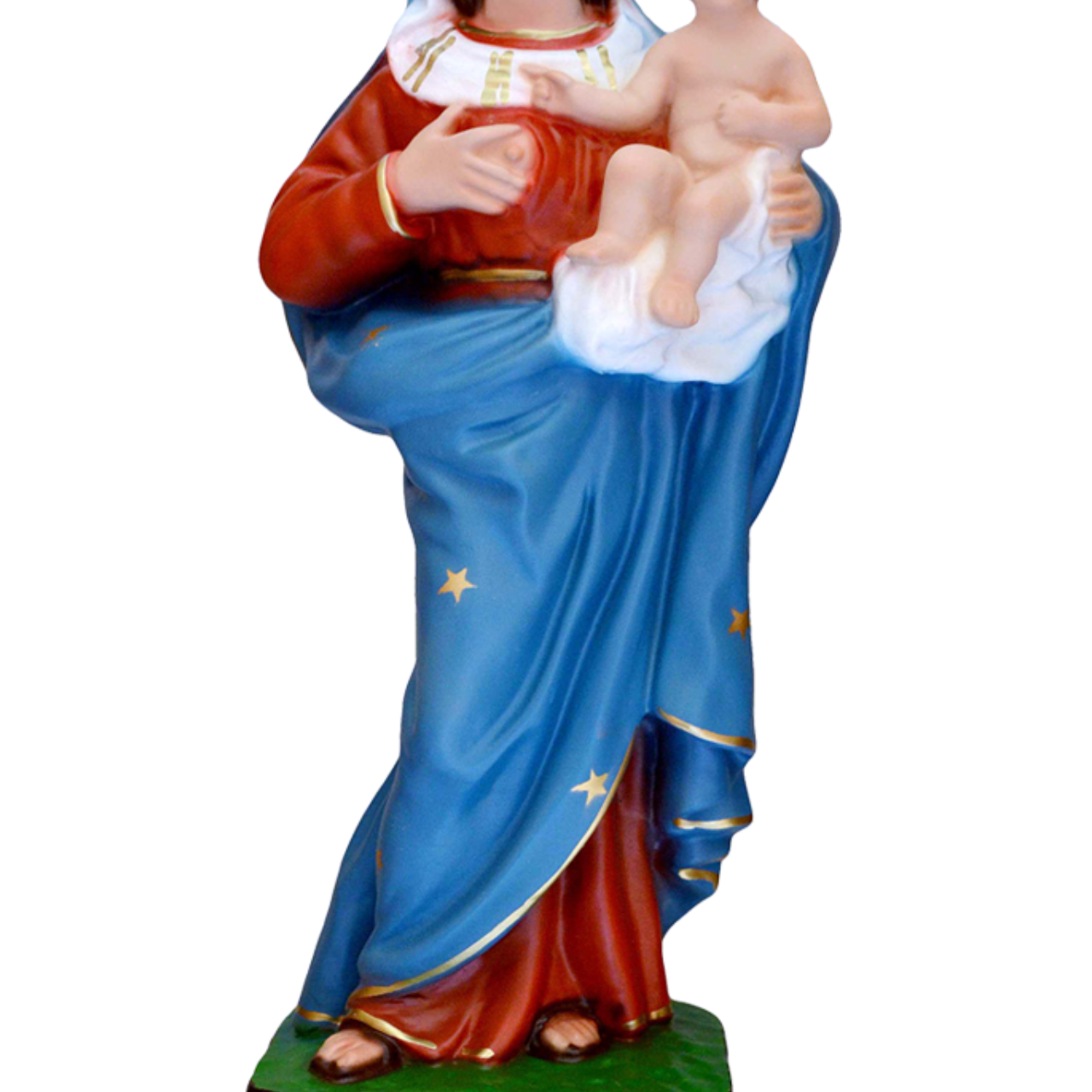 Statua Madonna delle Grazie 35 cm in Resina Piena