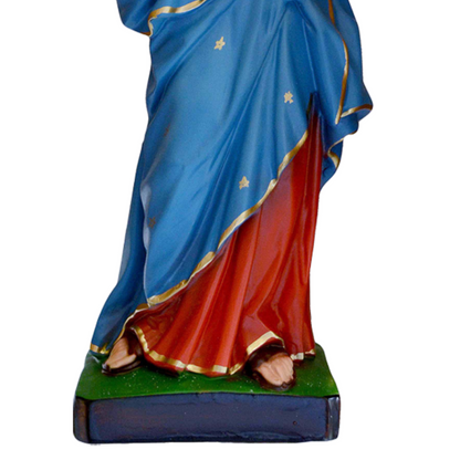 Statua Madonna delle Grazie 45 cm in Resina