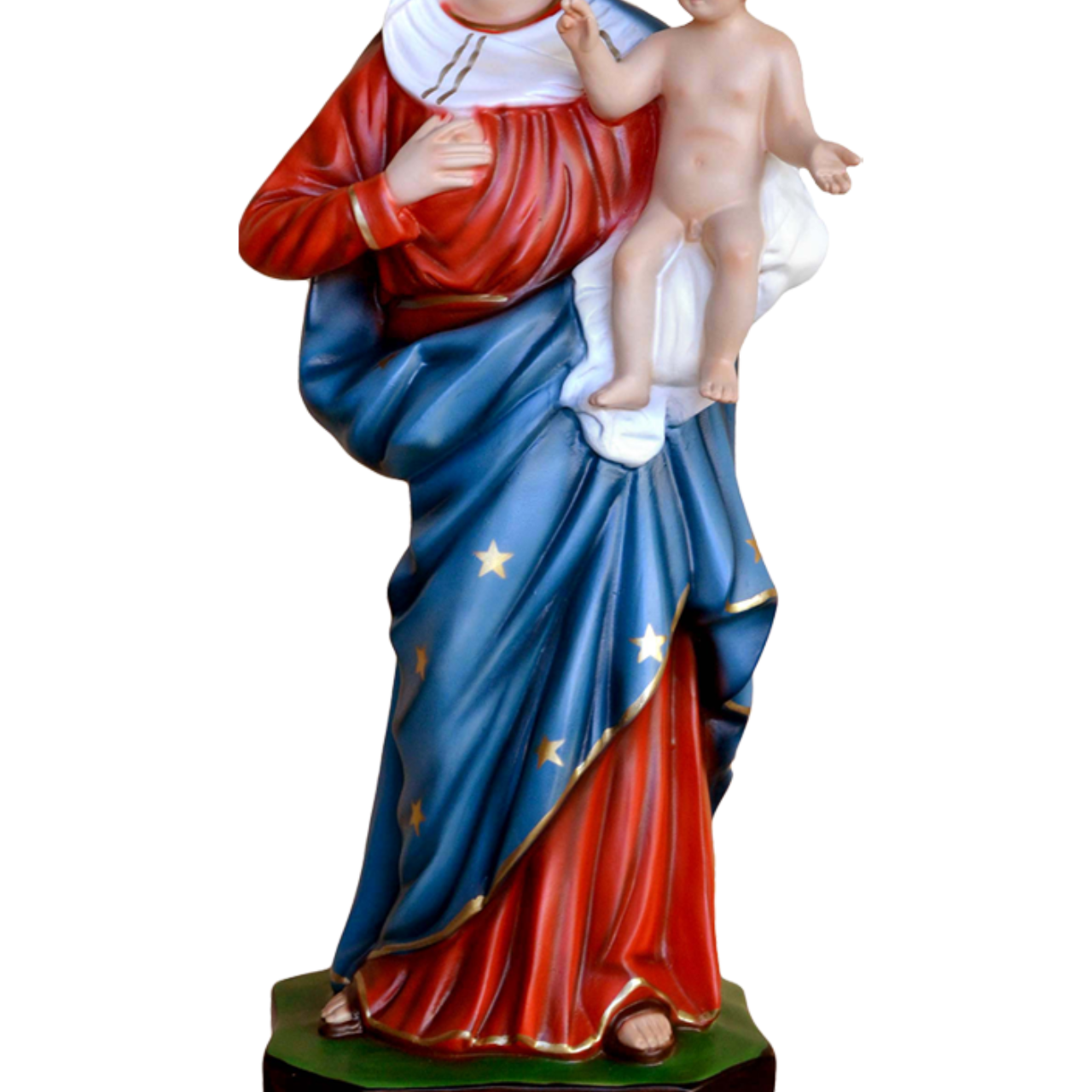 Statua Madonna delle Grazie 65 cm in Resina