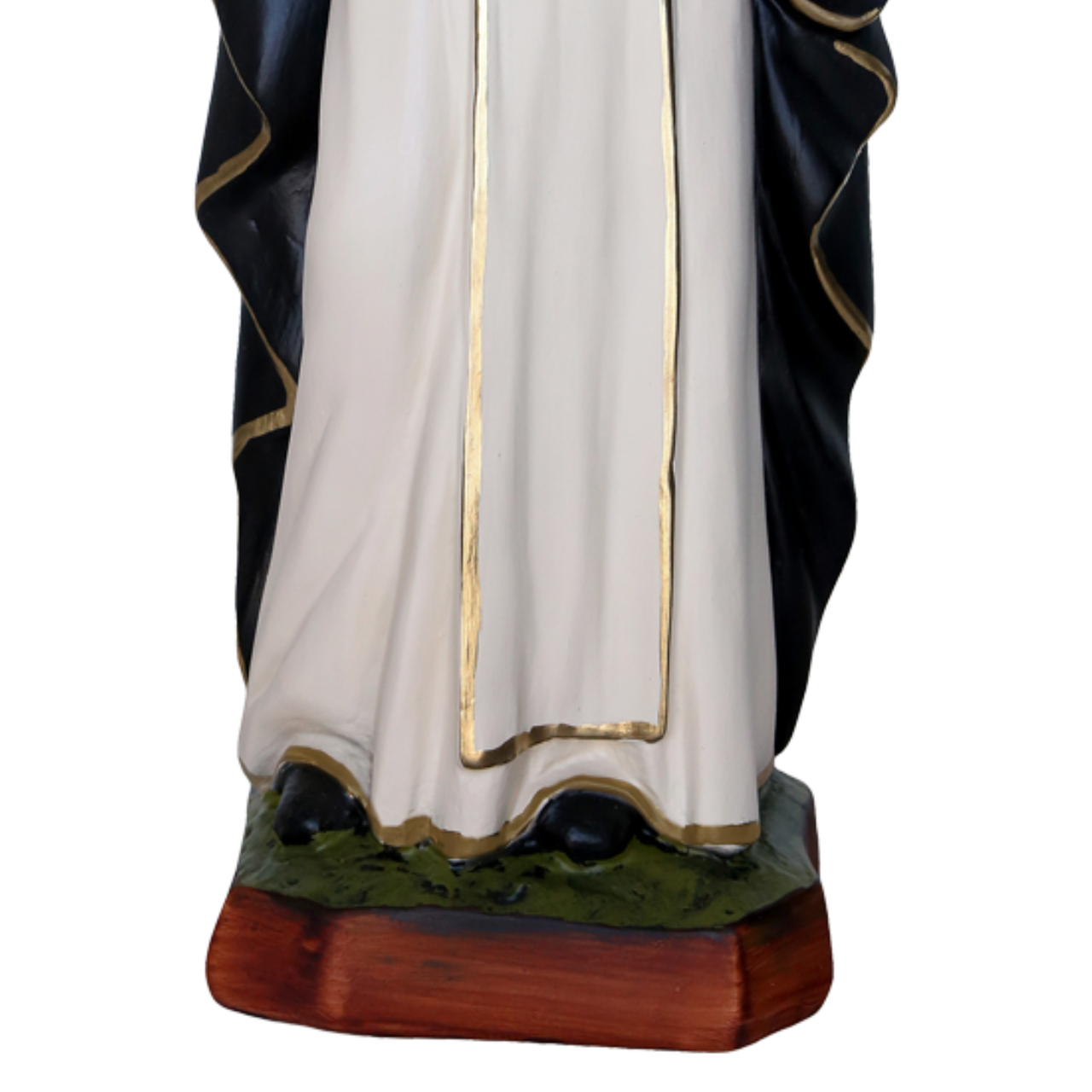 Statua San Domenico Guzman 40 cm in Resina
