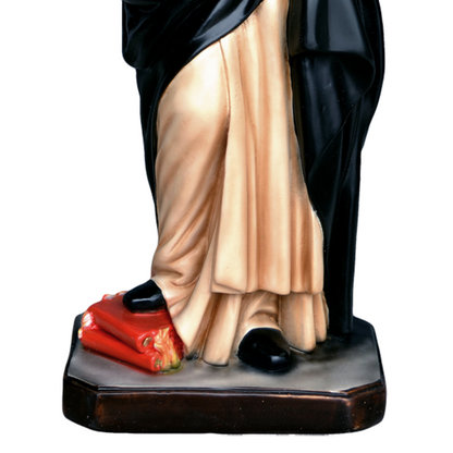 Statua San Domenico Guzman 55 cm in Resina