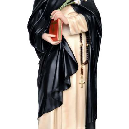 Statua San Domenico Guzman 80 cm in Resina