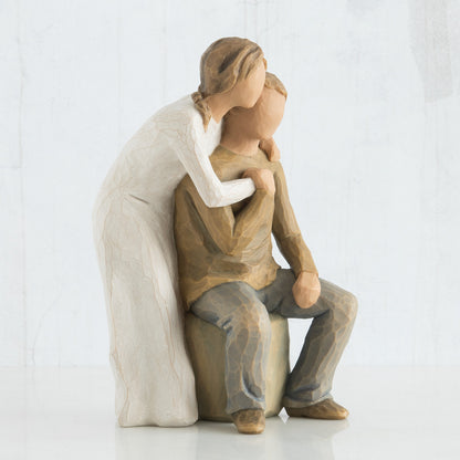 Statuetta Willow Tree 26439 Coppia Io e Te 17,5 Centimetri