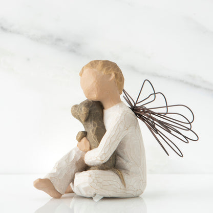 Statuetta Willow Tree 26062 Angelo del Conforto 8 Centimetri